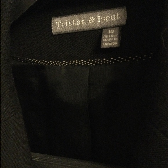 Classic Black Wool Tristan & Iseut Blazer - Picture 6 of 10